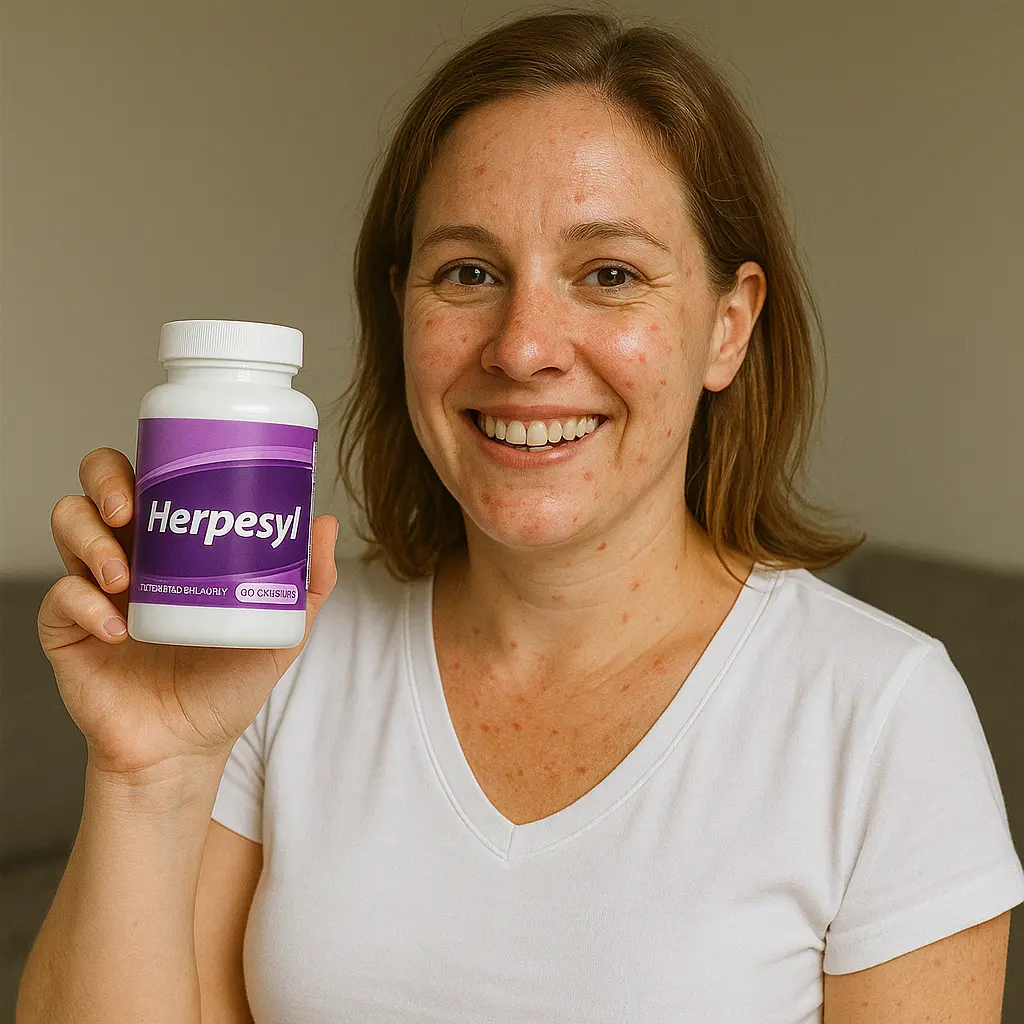 Herpesyl verified buyer testimonial with real user review and star rating